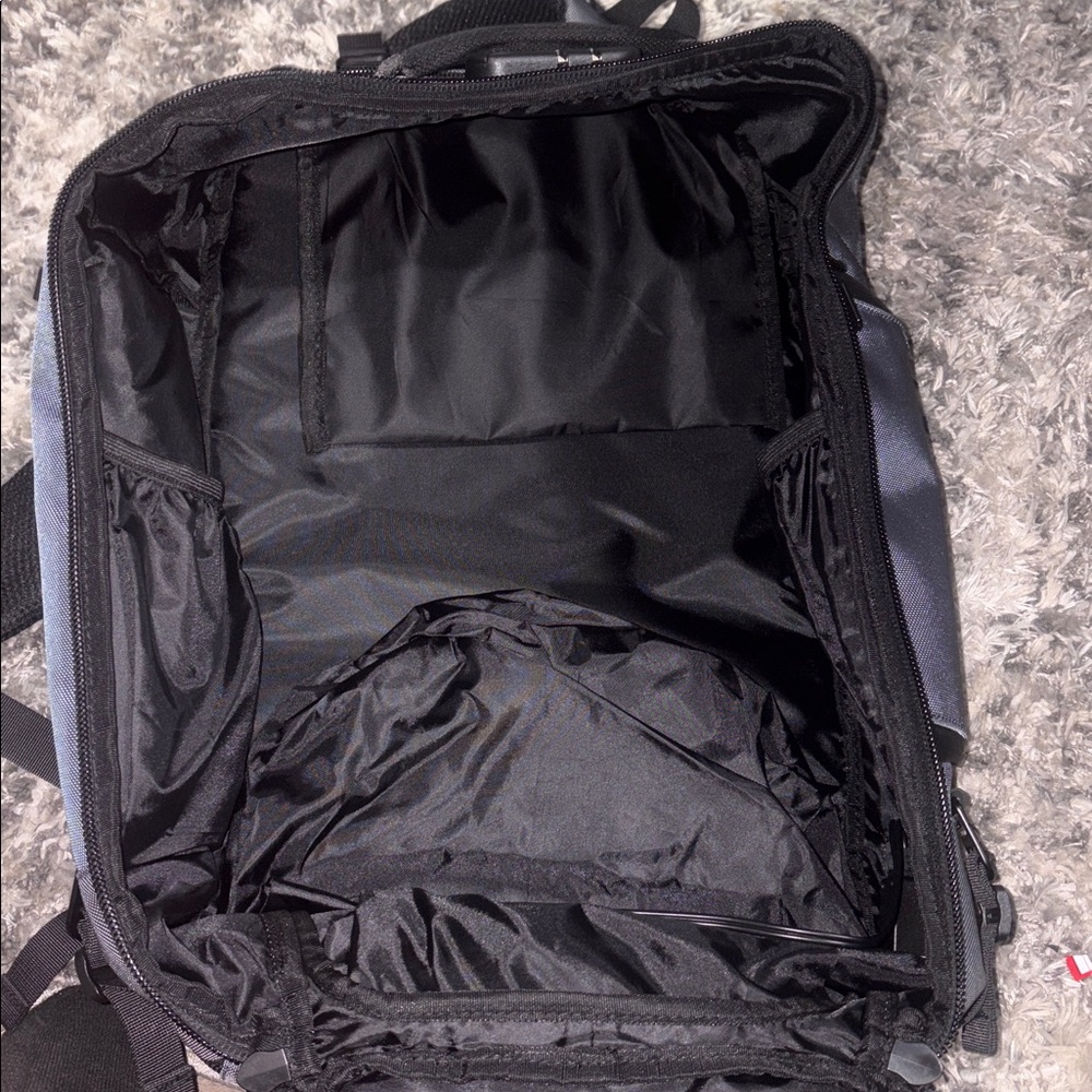 Gray Men's Backpack with Front Organizer Pockets - Picture 7 of 10